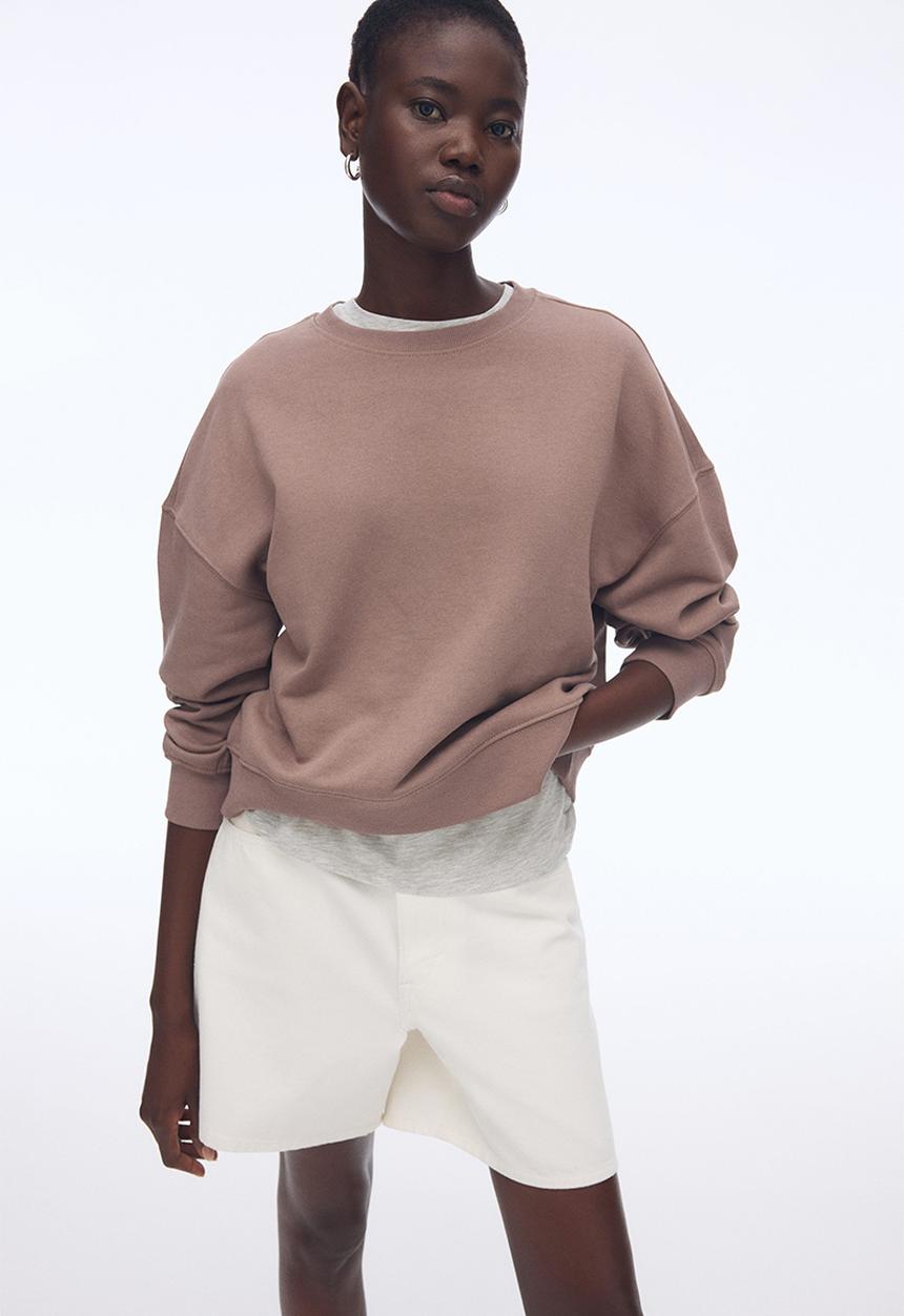 H&M - Sweatshirt - dusty brown