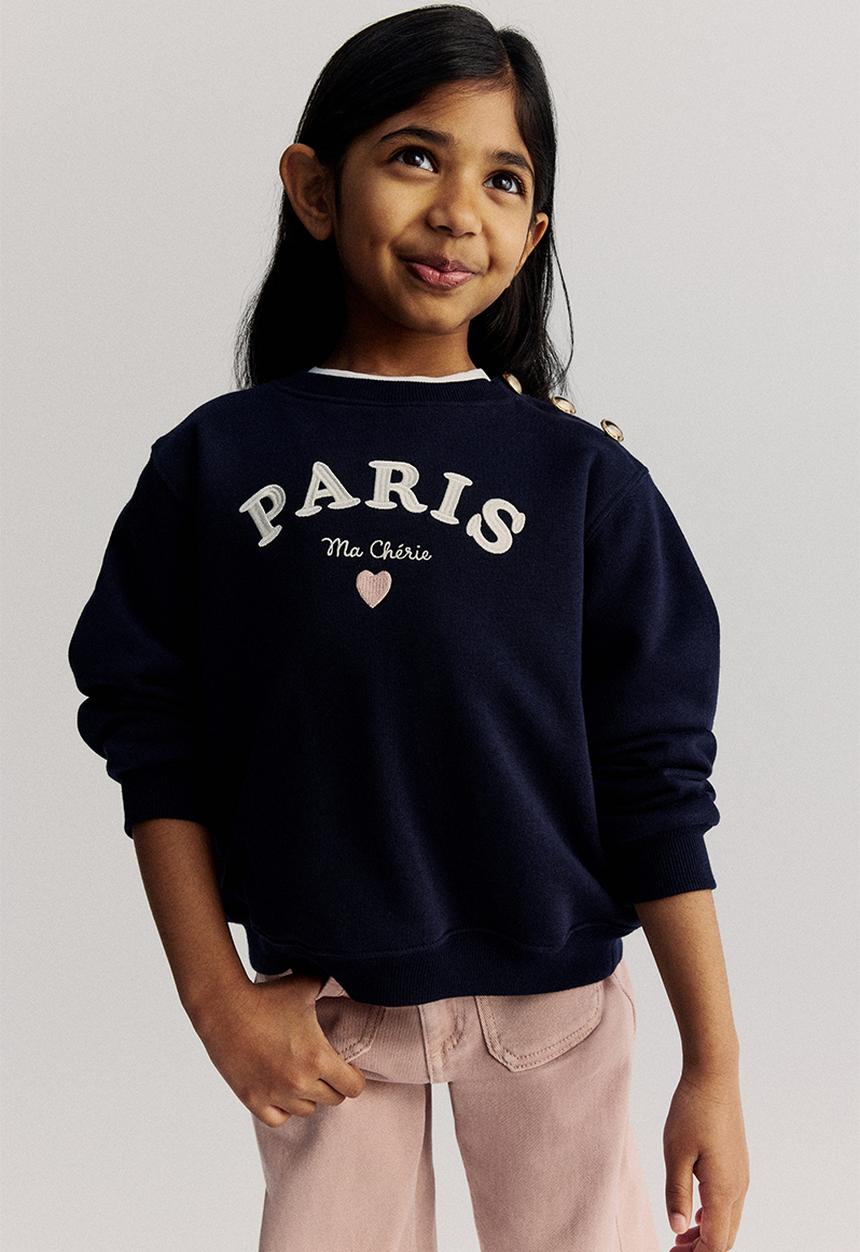 H&M - Sweatshirt - navy blue paris 