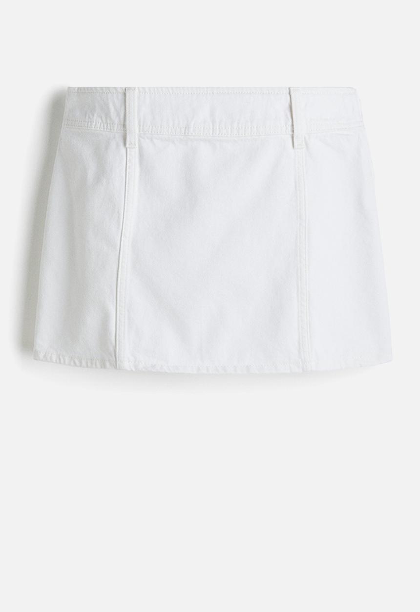 H&M - Mini skirt - white