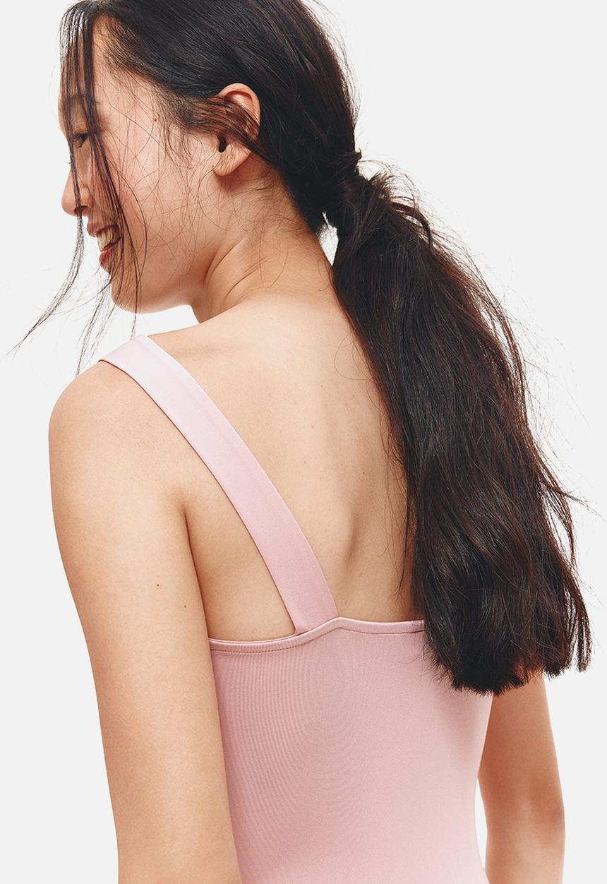 H&M - Gathered top -  light dusty pink