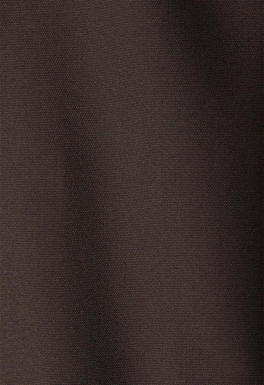 H&M - Flared crease-front trousers - dark brown