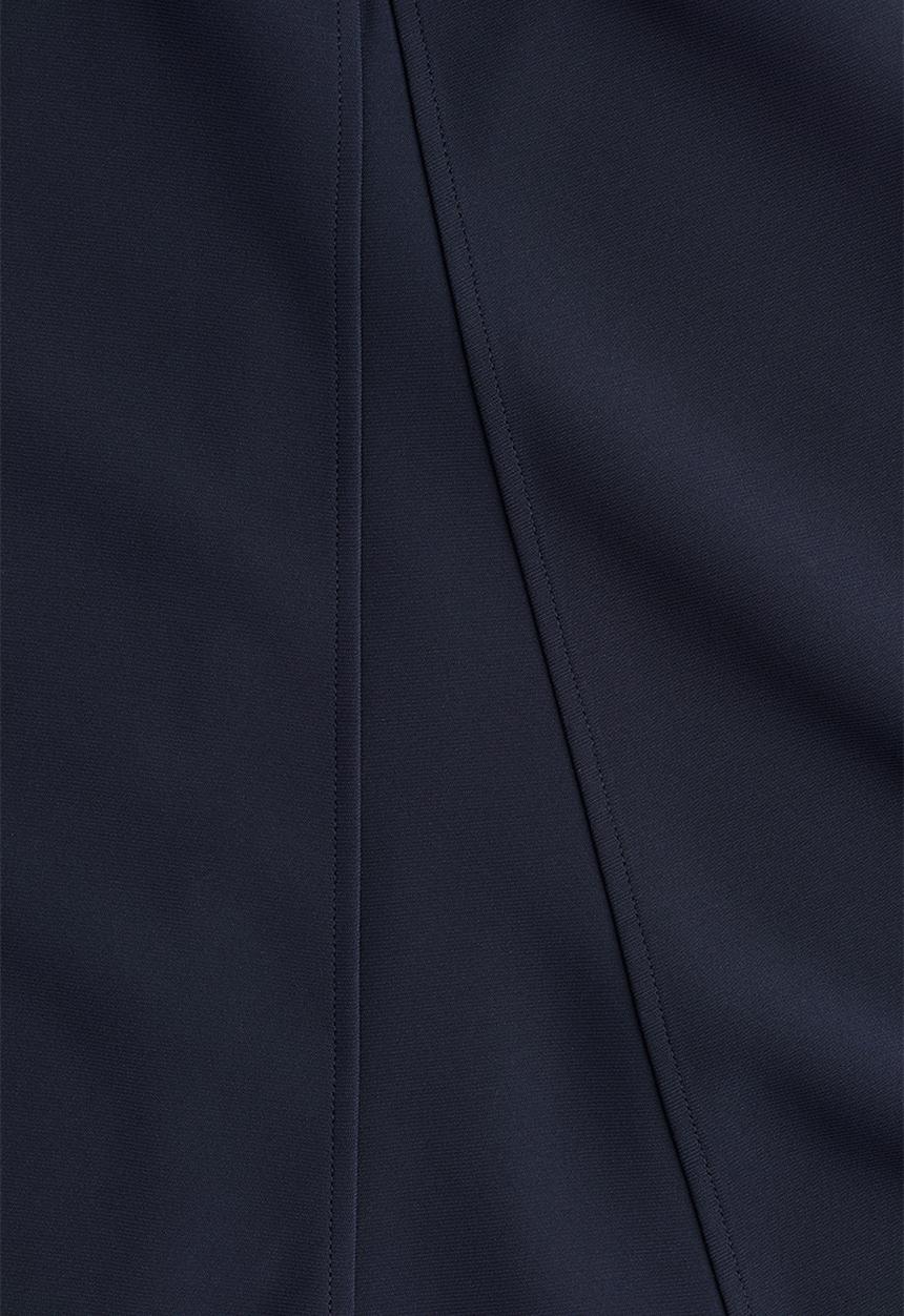 H&M - Flared-skirt mini dress - navy blue