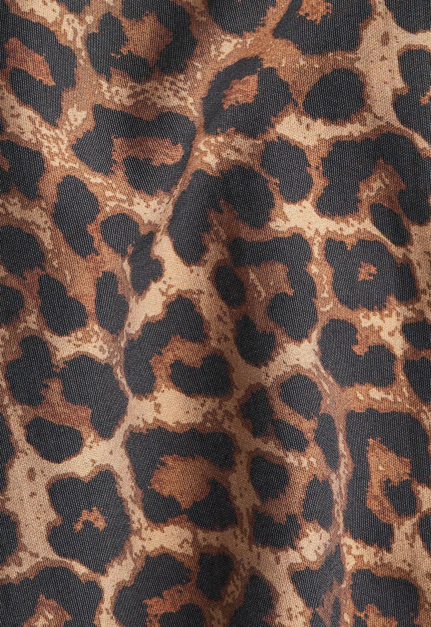 H&M - Oversized blouse - beige leopard print
