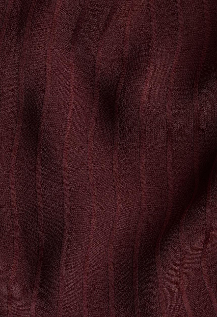 H&M - Sheer blouse - burgundy