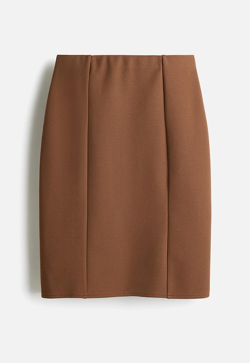 H&M - Knee-length skirt - brown