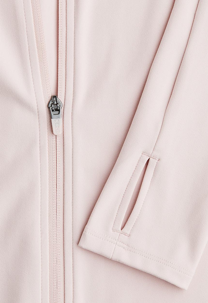 H&M - Zip-through sports jacket with softmove™ - soft pink