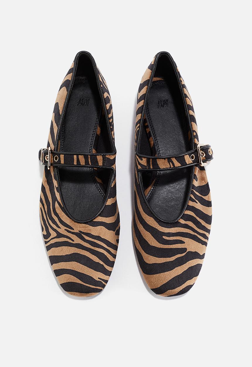 H&M - Mary jane ballet pumps - beige,multi