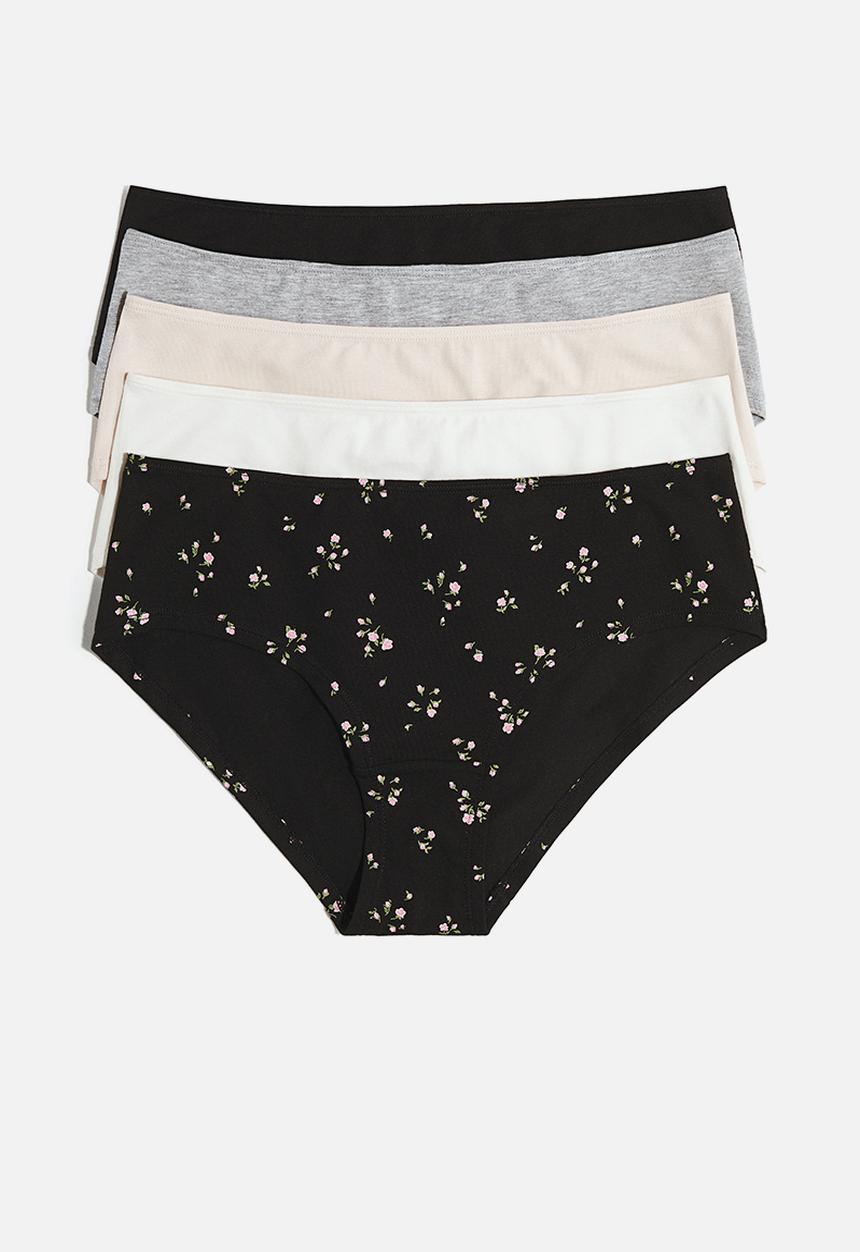 H&M - 5 pack cotton hipster briefs - multi