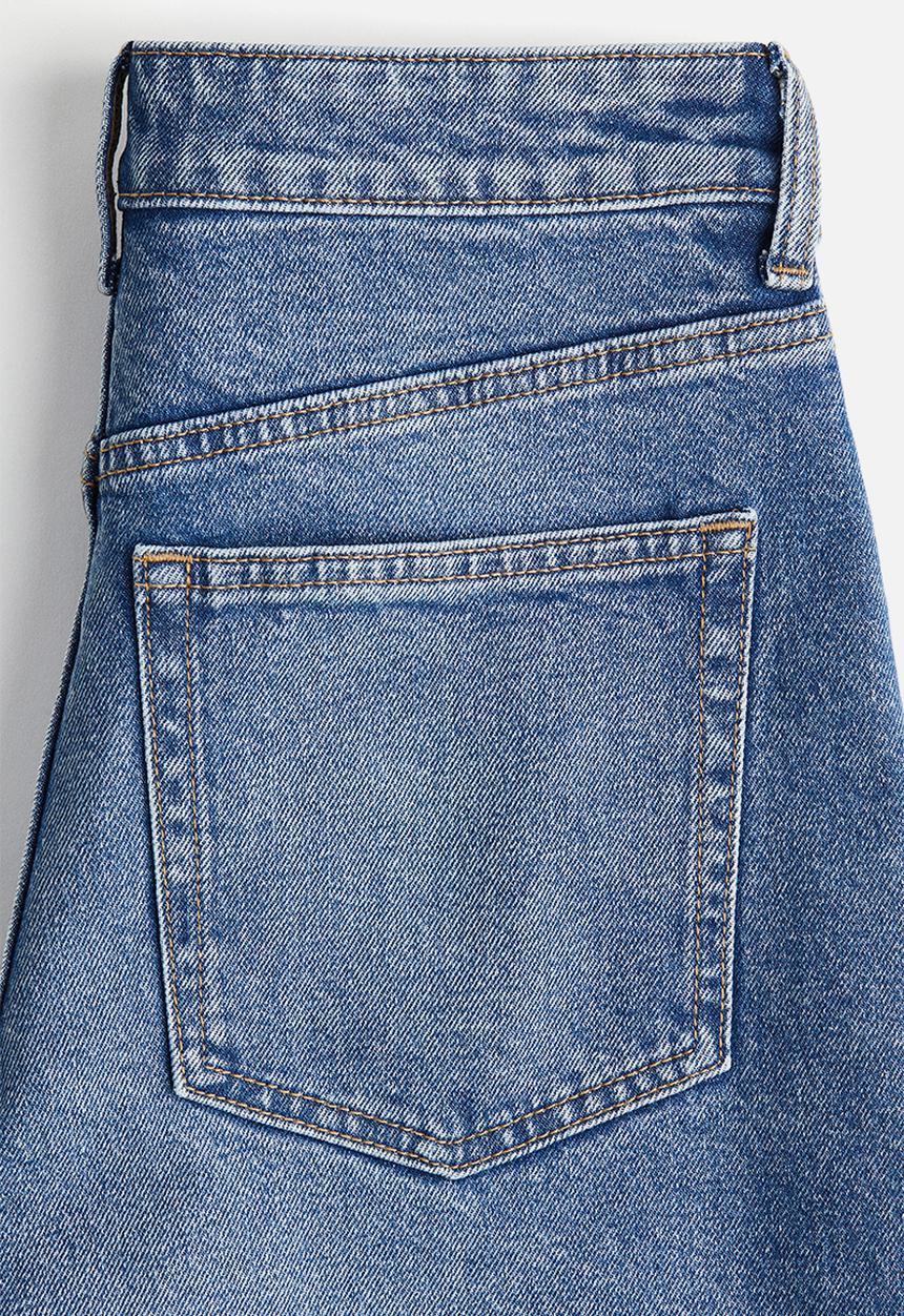 H&M - Wide jeans - denim blue