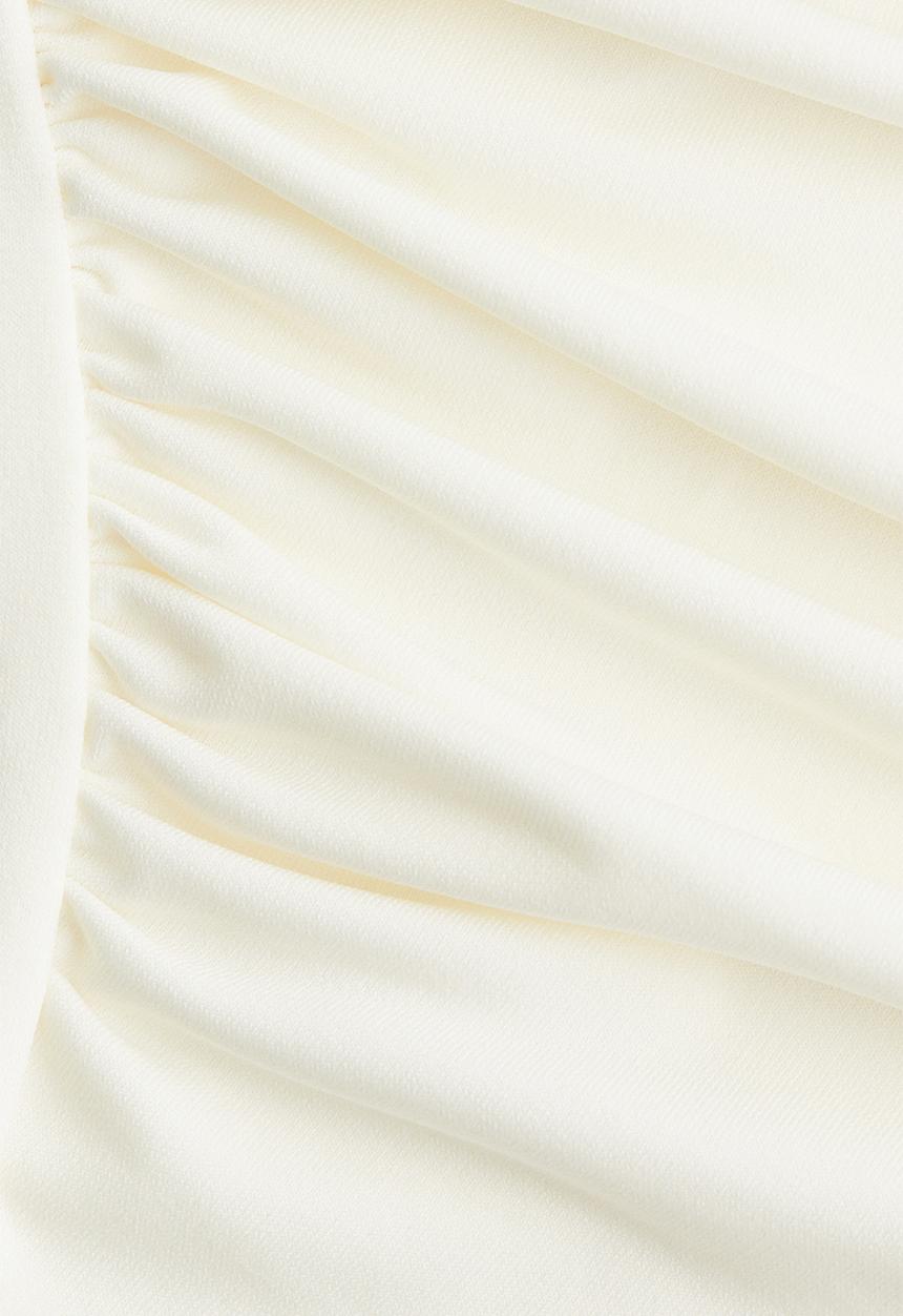 H&M - Draped top - white