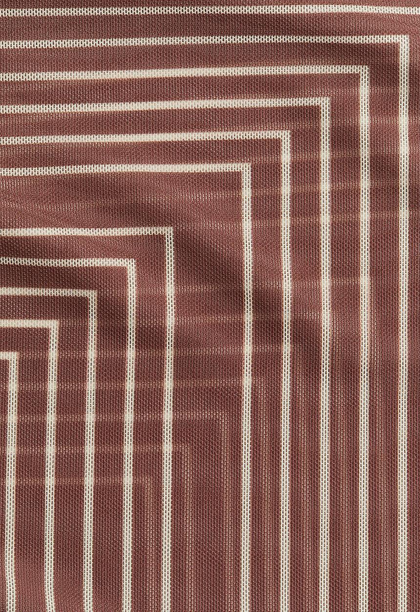 H&M - Mesh top - brown patterned