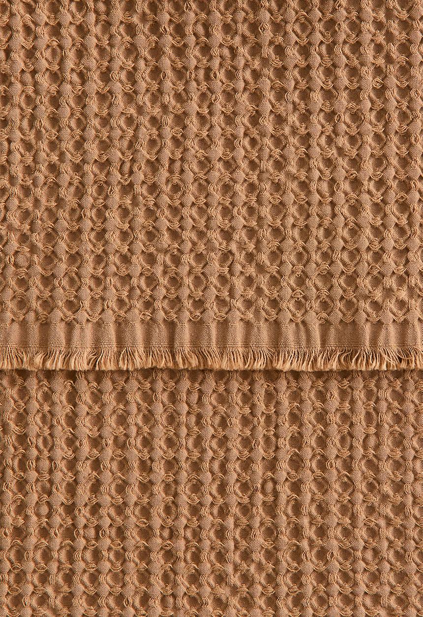 H&M - Waffled bath towel - dark beige