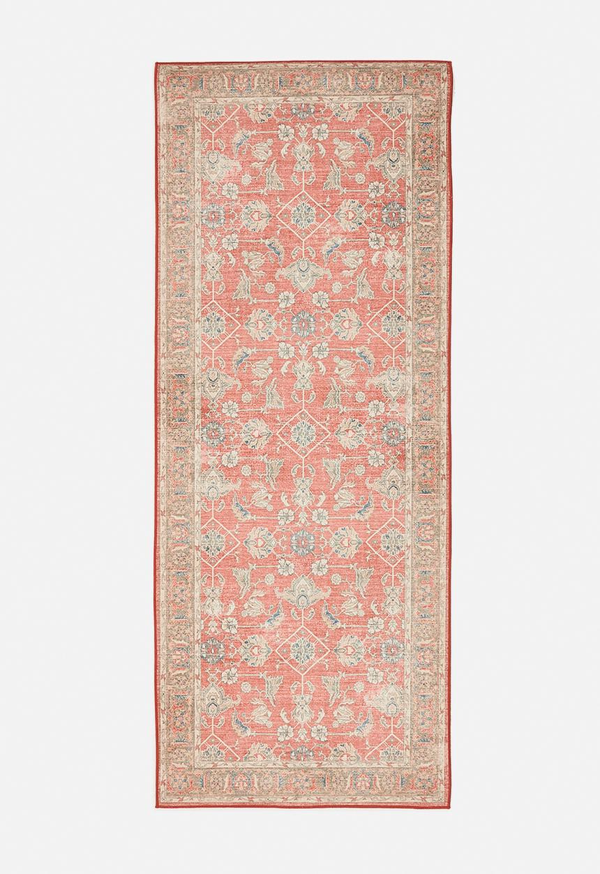 Sixth Floor - Brisbane Zariah Floral Runner - Rust