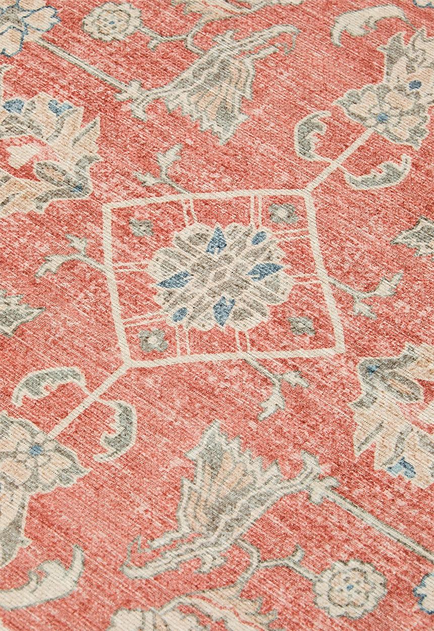 Sixth Floor - Brisbane Zariah Floral Runner - Rust