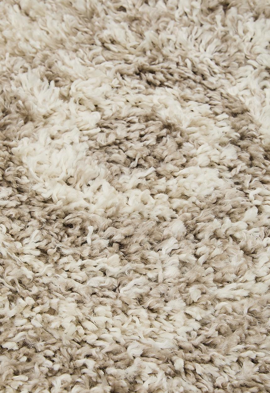 Fotakis - Shaggy Circular Rug - Natural