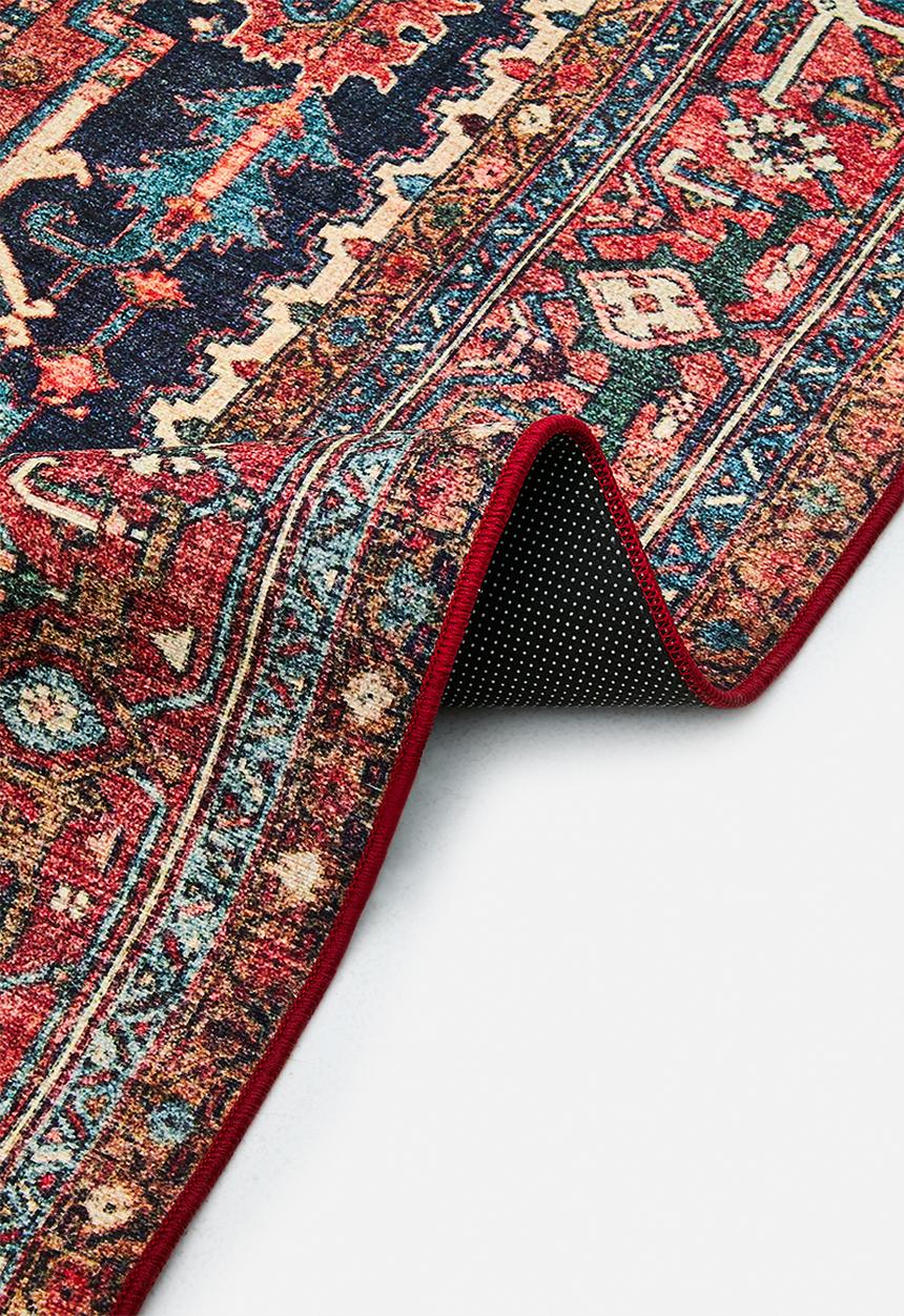 Sixth Floor - Looma Antique Rug - Rust