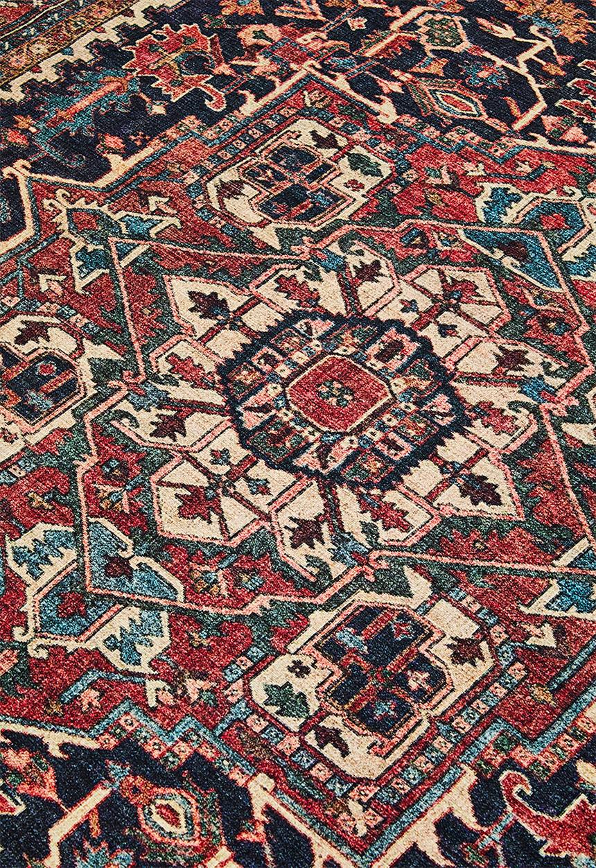 Sixth Floor - Looma Antique Rug - Rust