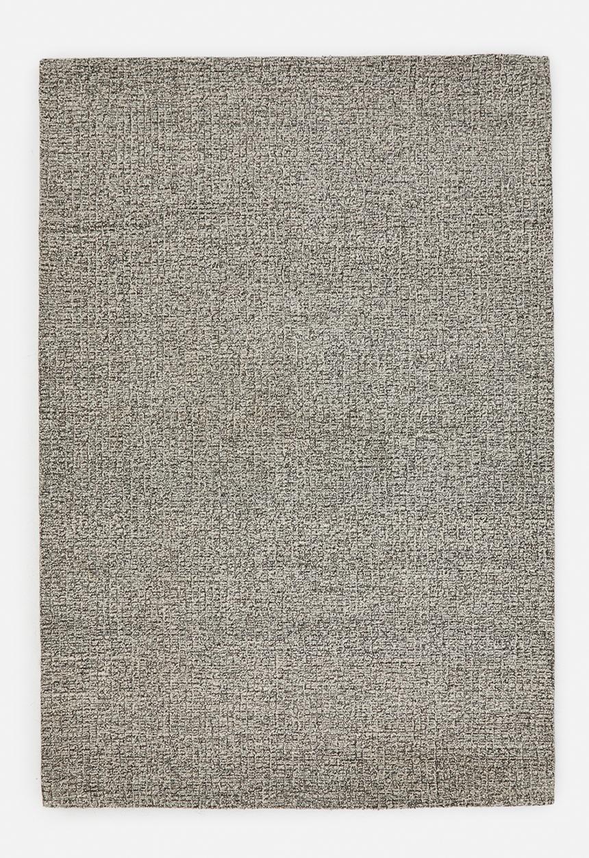 Sixth Floor - Monaco Wool & Cotton Blend Rug - Grey Marl