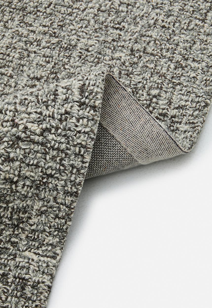 Sixth Floor - Monaco Wool & Cotton Blend Rug - Grey Marl