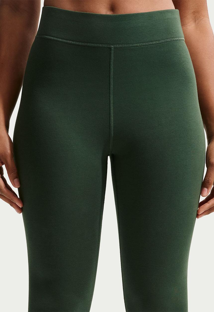 Nike - W Nsw Nk Clsc Hr 7/8 Tight Lbr - Fir/Sail
