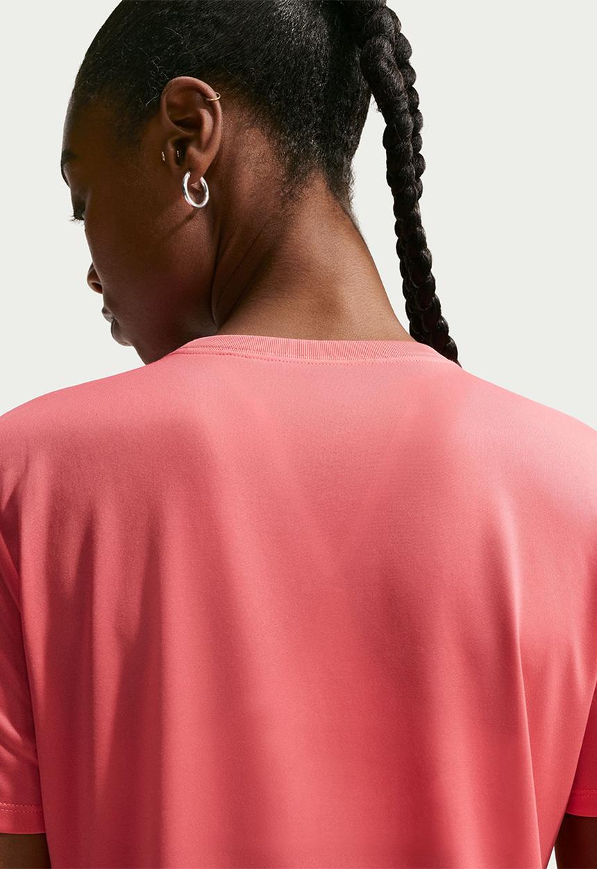 Nike - W Nk Df Rlgd Ss Tee - Sea Coral/White