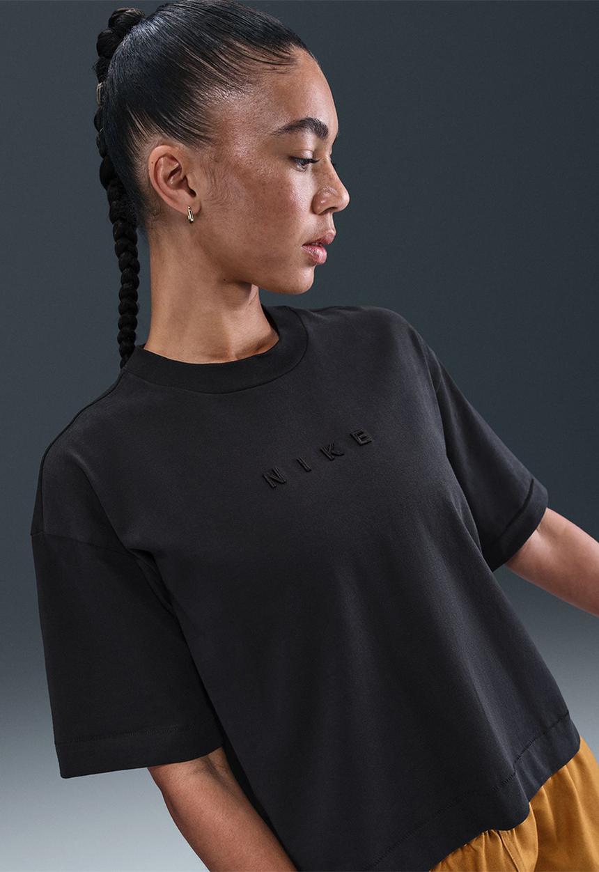 Nike - Nike Luxe Short-Sleeve T-Shirt - Black