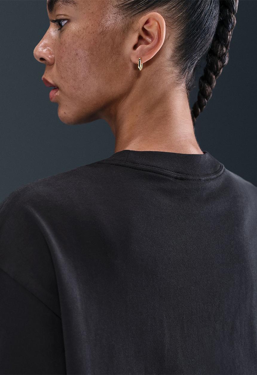 Nike - Nike Luxe Short-Sleeve T-Shirt - Black