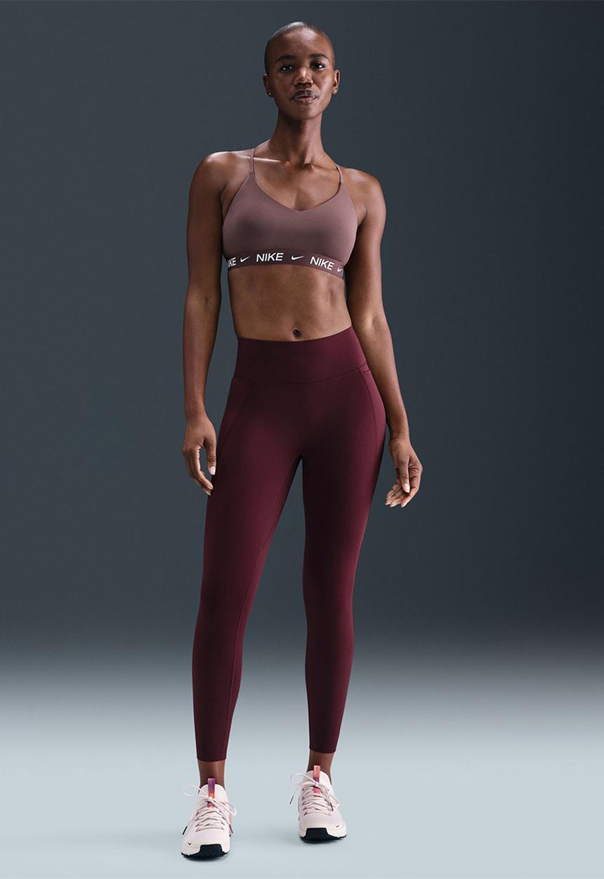 Nike - W Nk Df Indy Lgt Spt Bra - Tattoo/Tattoo/White