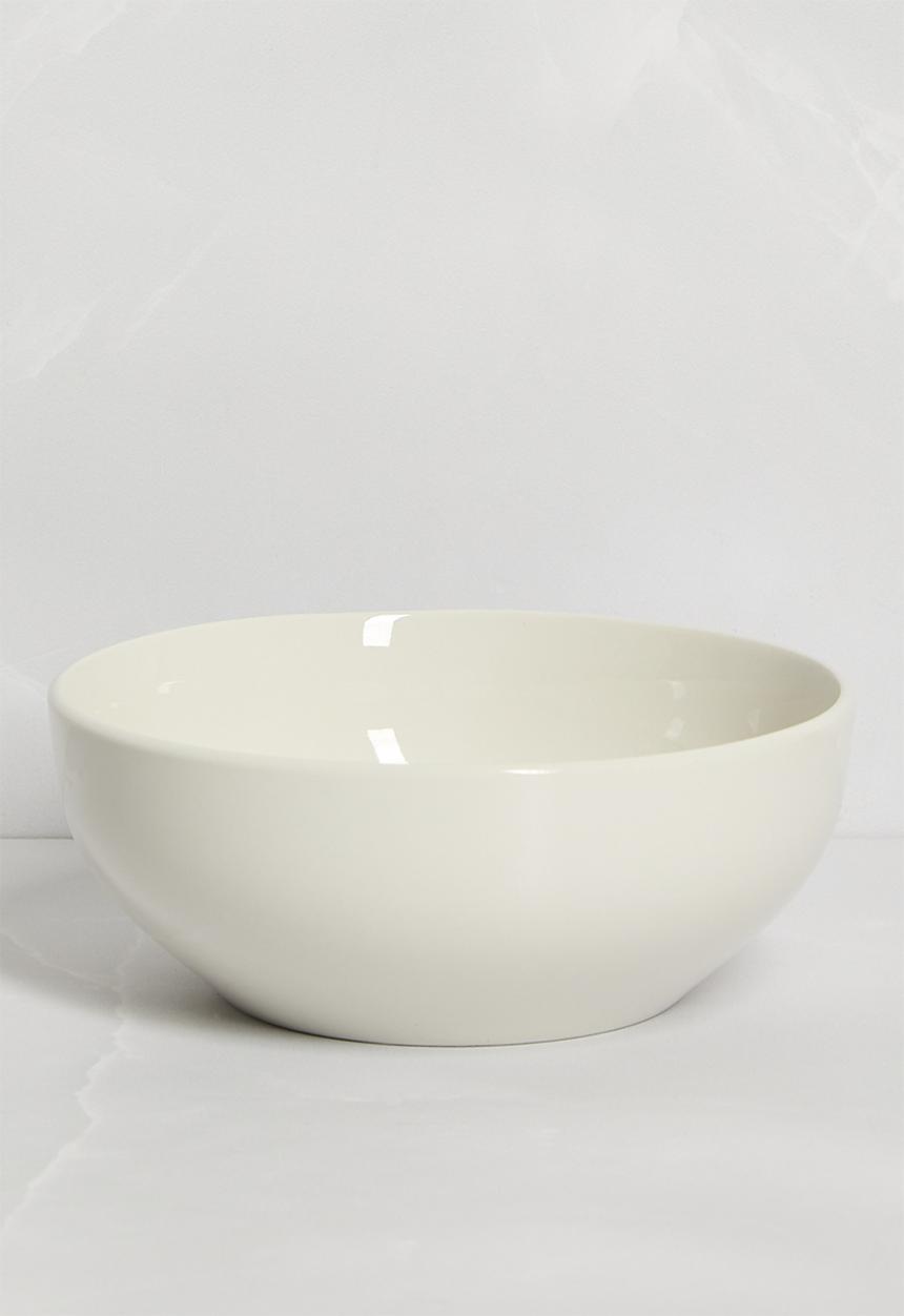 Excellent Houseware - 16 piece porcelain dinnerware set - White