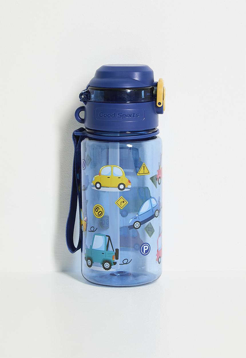 Pop Candy - Clear sports bottle - blue/multi