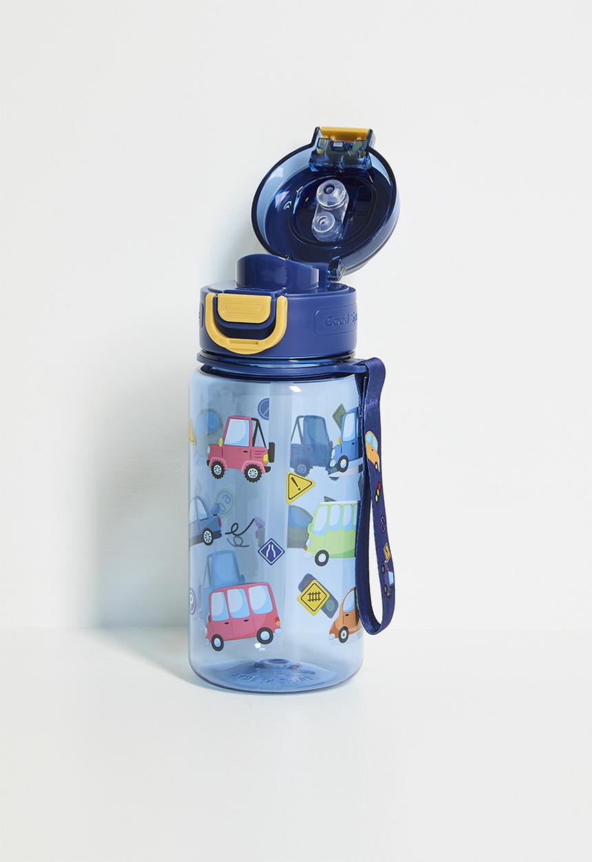 Pop Candy - Clear sports bottle - blue/multi