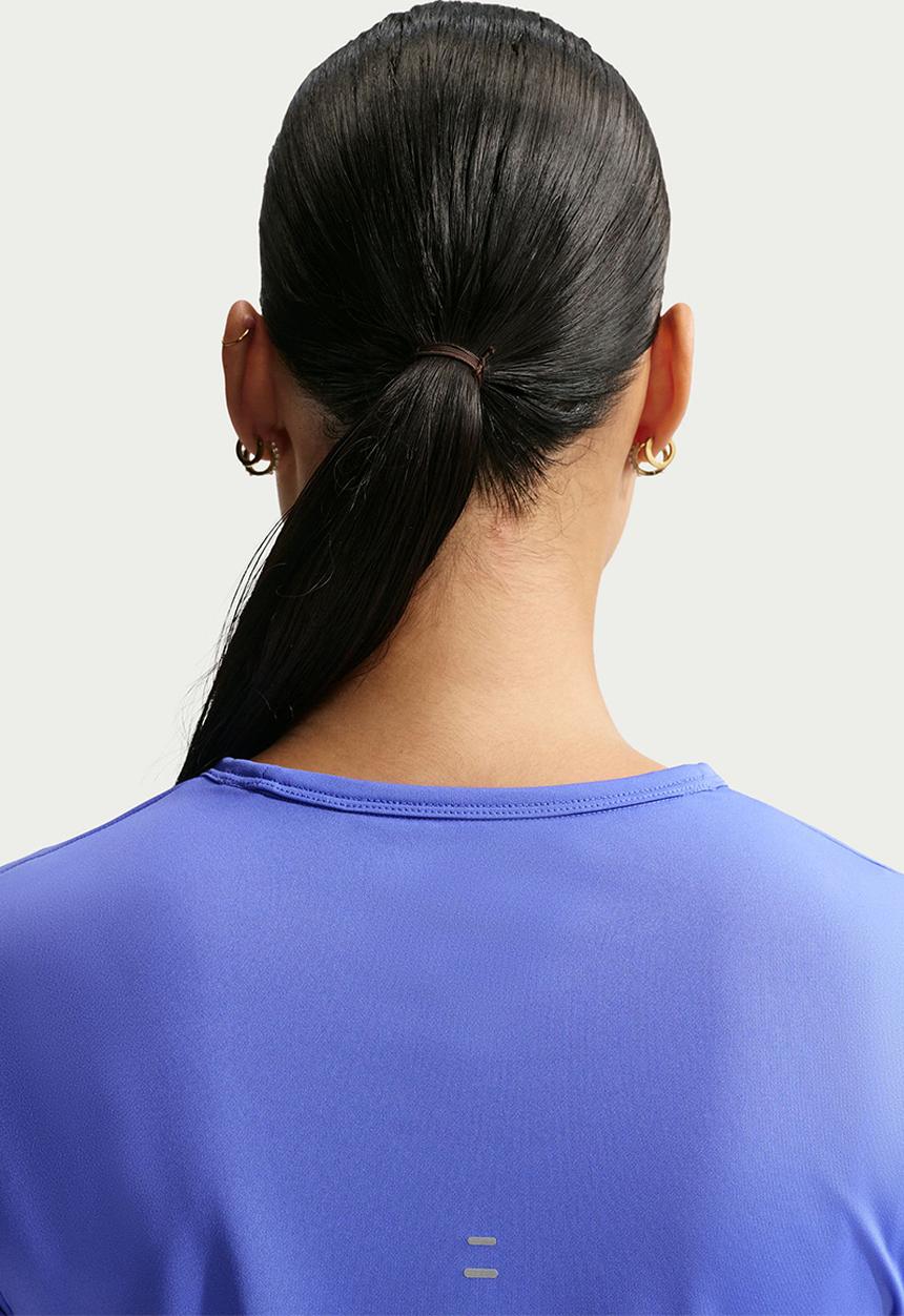 Nike - W Nk Tempo Df Ss Top - Sapphire/Reflective Silv