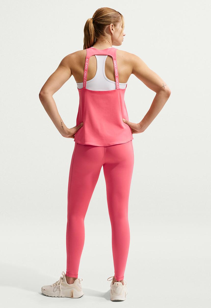 Nike - W Np Df 365 Mr Tight Usm - Sea Coral/White