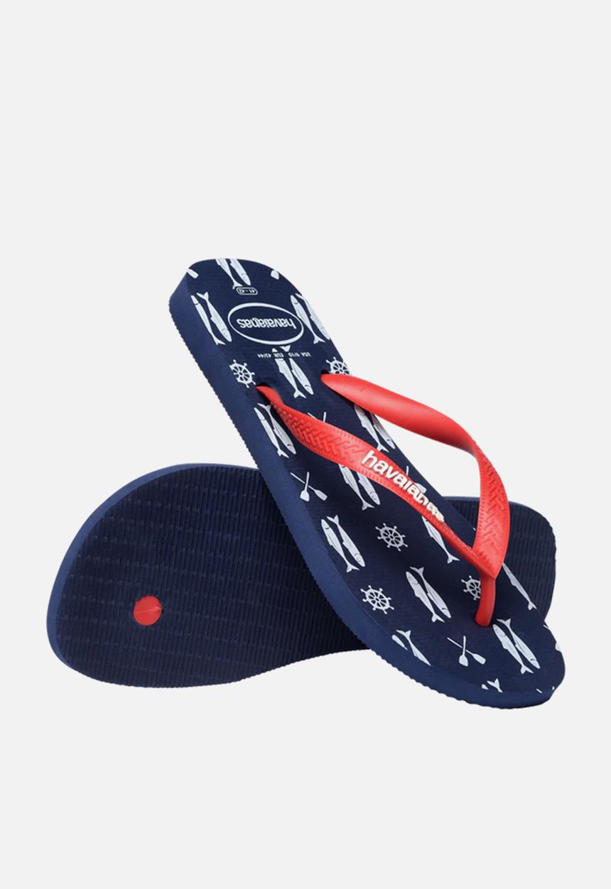 Havaianas - Top Nautical Navy Blue / Ruby Red