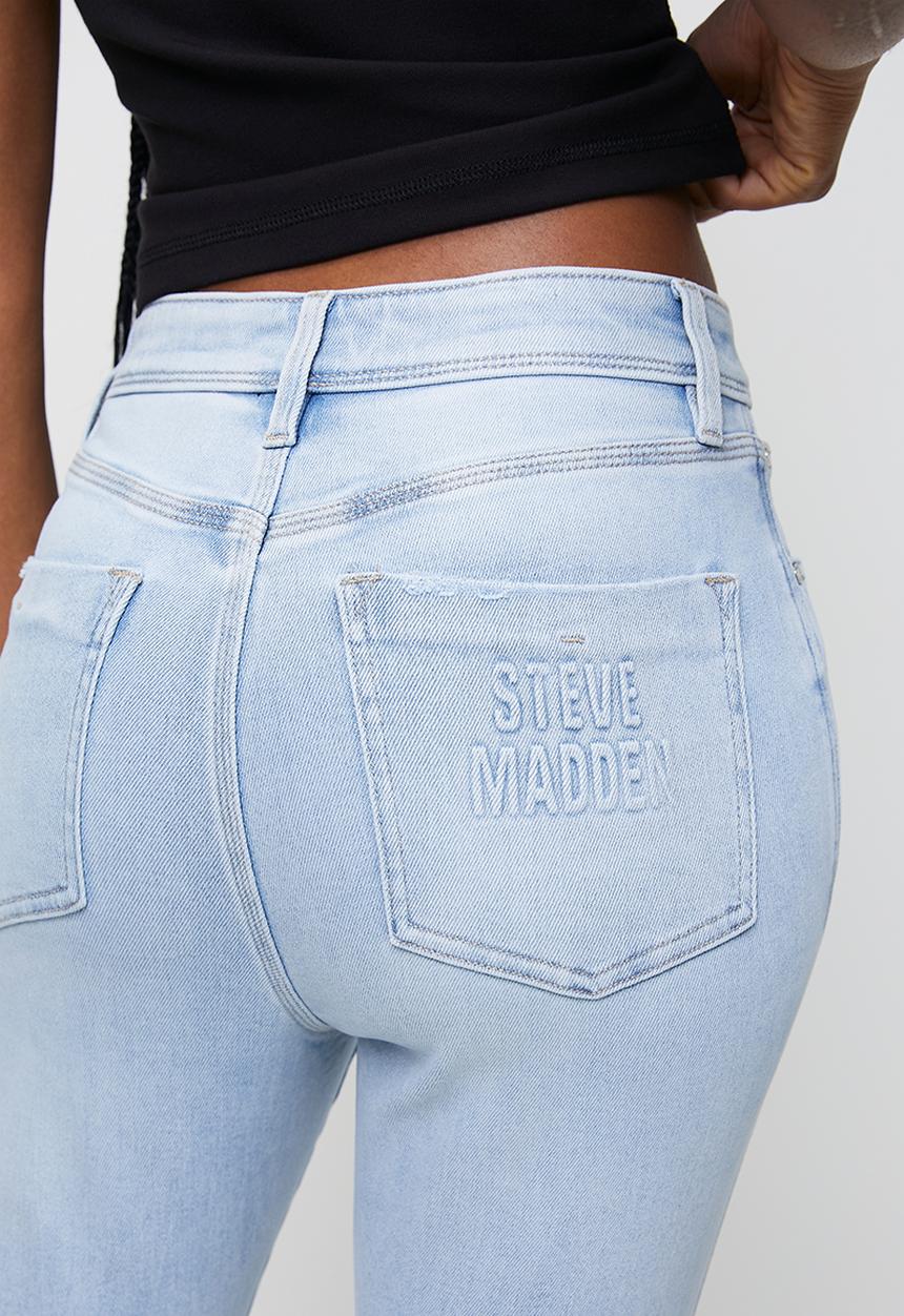 Steve Madden - Zoe contour curvy light wash skinny - light wash