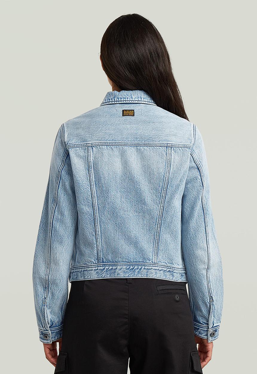 G-STAR - Pitched hem Slim jacket wmn - Sun faded cloudburst