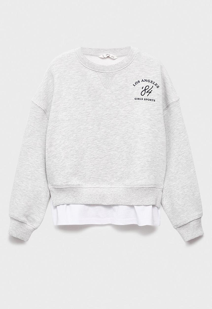 MANGO - Sweatshirt sports - light/pastel grey