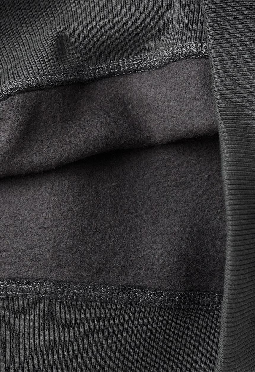 MANGO - Printed cotton sweatshirt - Charcoal
