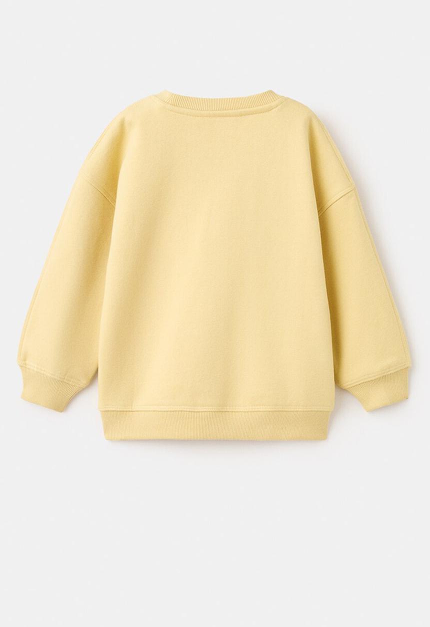 MANGO - Sweatshirt JOURNEY - Light/Pastel Yellow