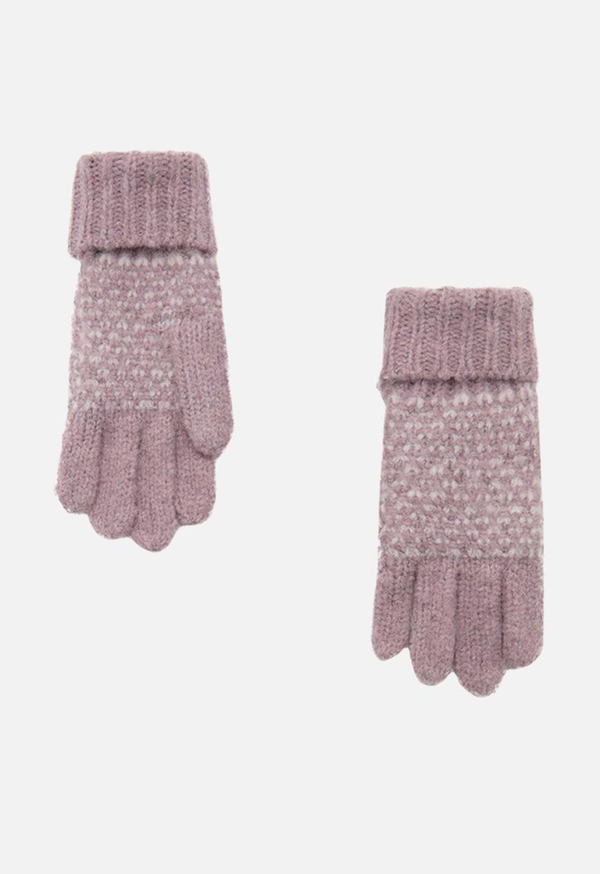 MANGO - Gloves OSLOPG - Light/Pastel Pink