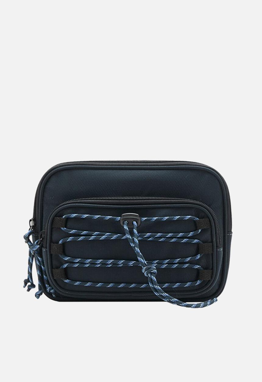 MANGO - Fanny pack with cords - Navy