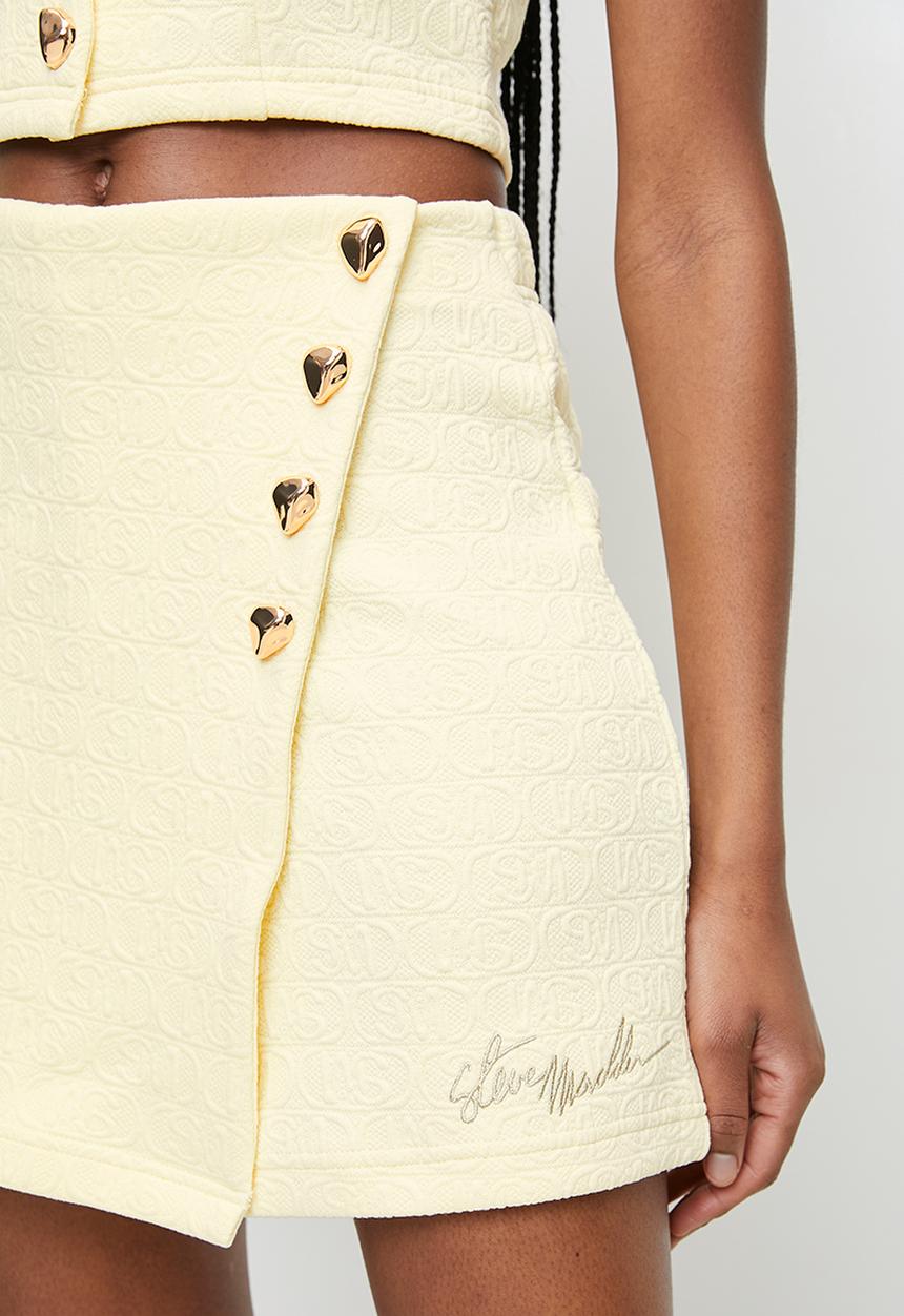 Steve Madden - Ladies anita skort - pale lemon