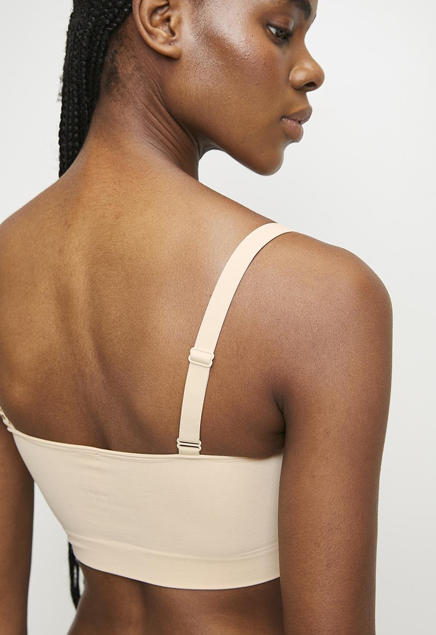 Easy Curves Shapewear - Bralette with lace - Ecru beige