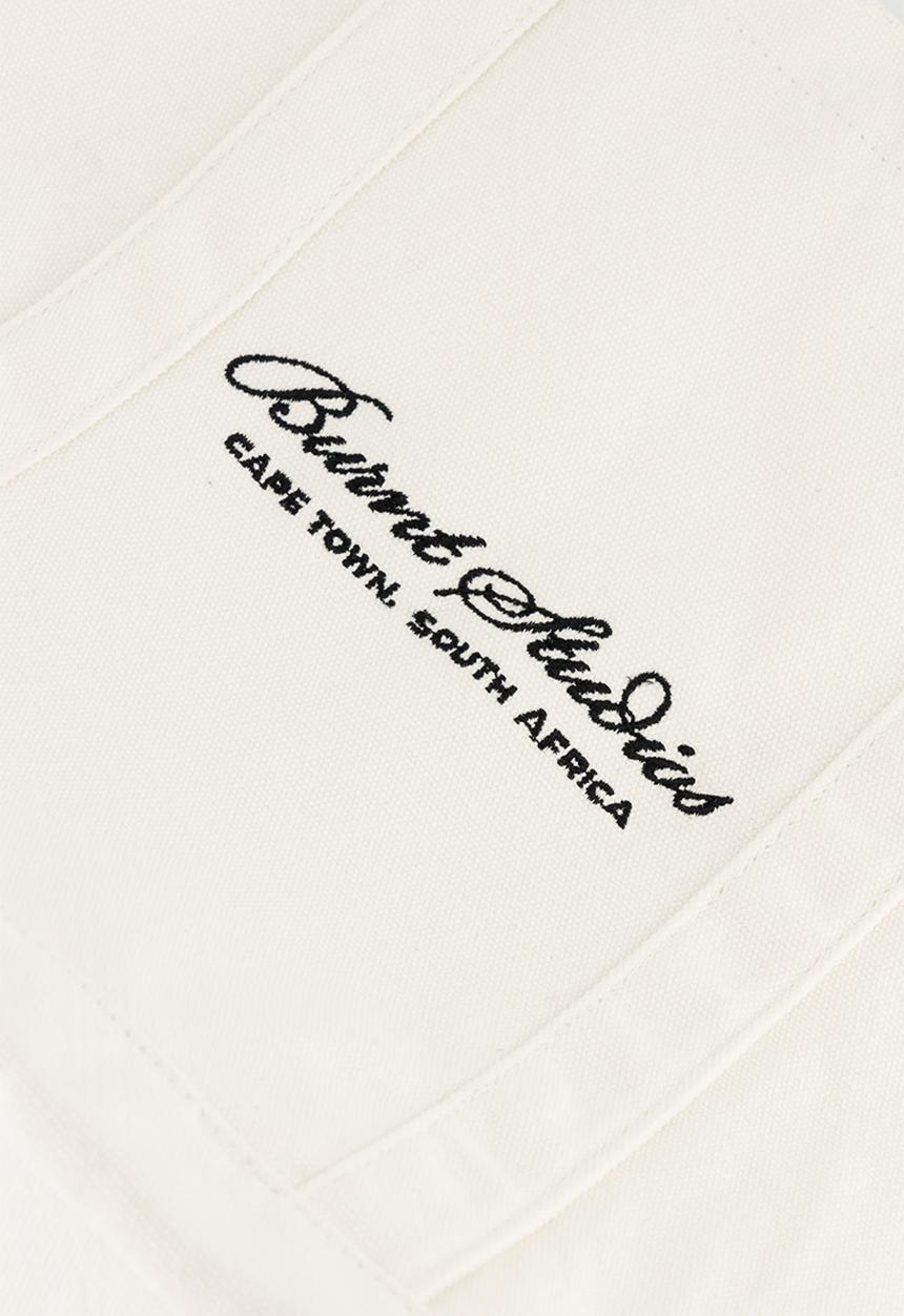 Burnt  - Essential Tote Bag - Cream