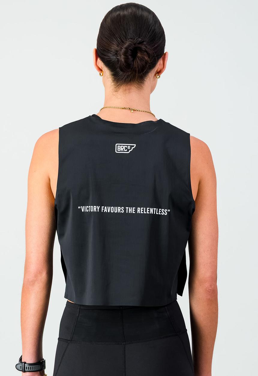 Burnt  - Women's Turboflow Pro Tank - Reflective
