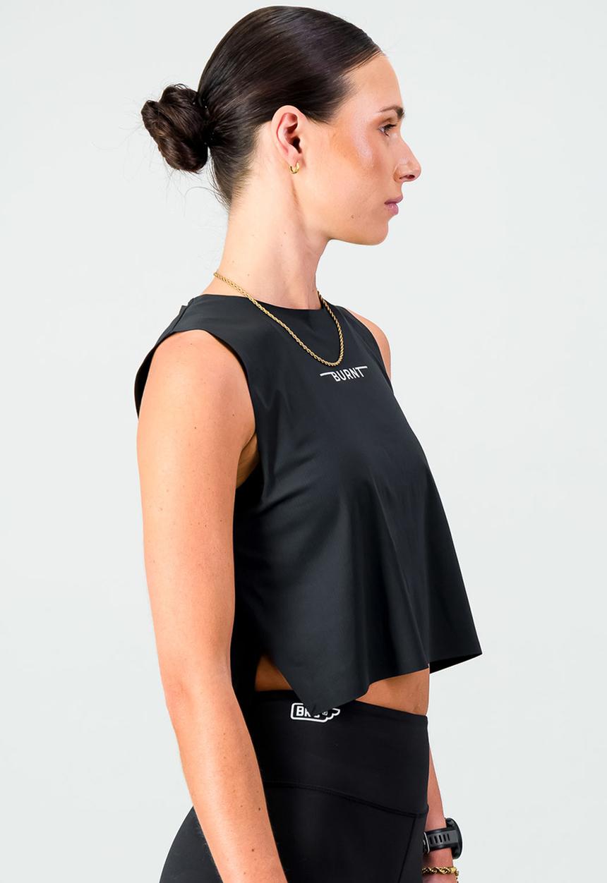 Burnt  - Women's Turboflow Pro Tank - Reflective