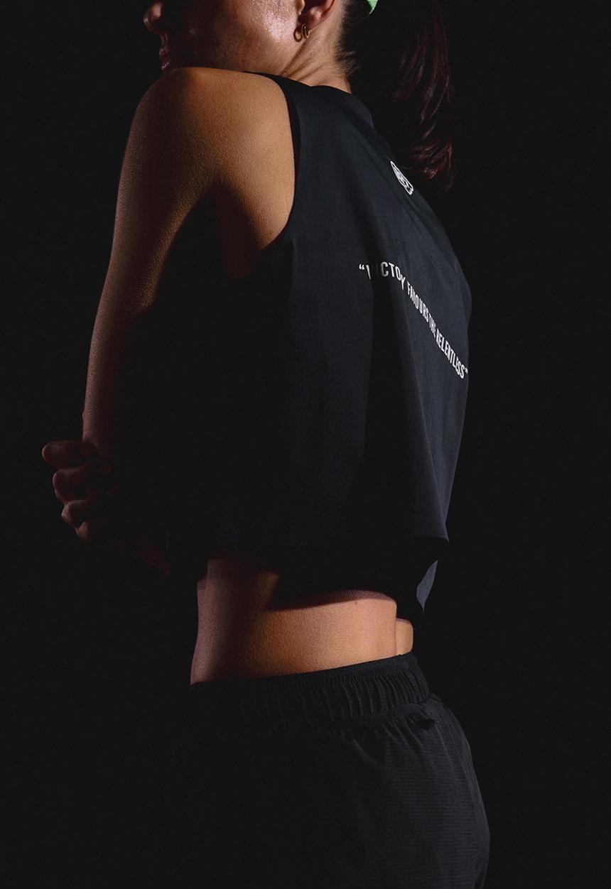 Burnt  - Women's Turboflow Pro Tank - Reflective