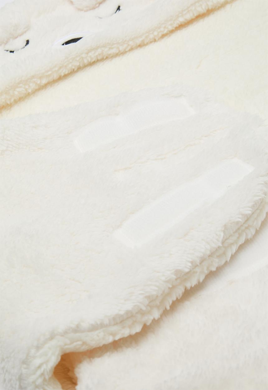 Pop Candy -  Soft swaddle blanket - off white