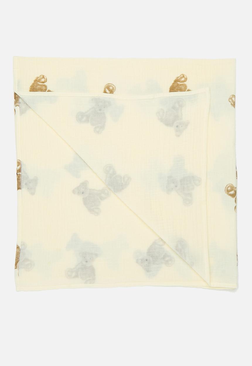 Pop Candy - Baby blanket - cream/bears