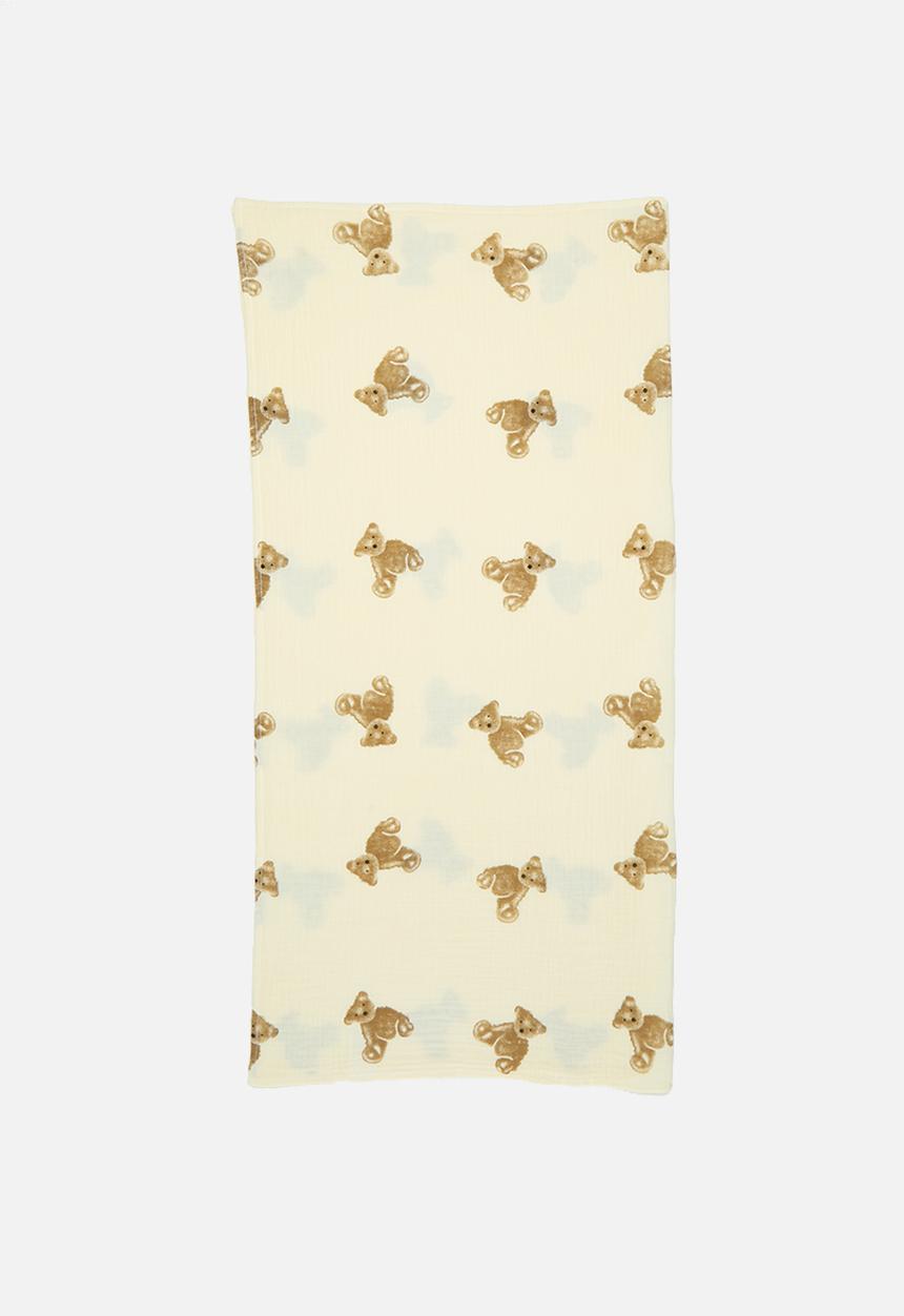 Pop Candy - Baby blanket - cream/bears